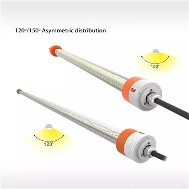 Led fjærkre belysningssystem