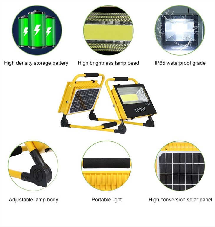 Led Solar Flood Light