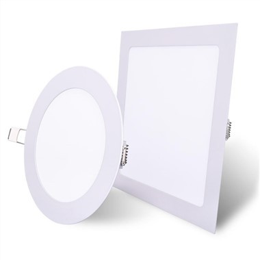 4-tommers LED-innfelt belysning Square