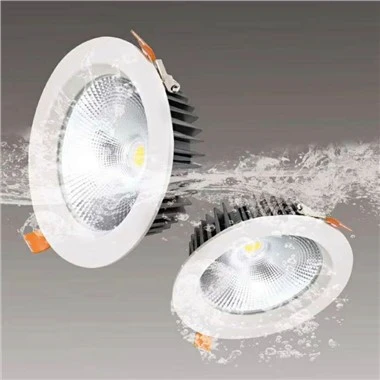 Montering av downlights i eksisterende tak