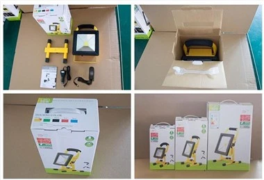 Led batteri flomlys