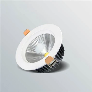 Utendørs svarte downlights