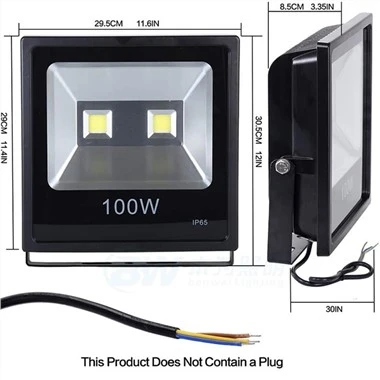 Oppladbar Led Flood-lampe