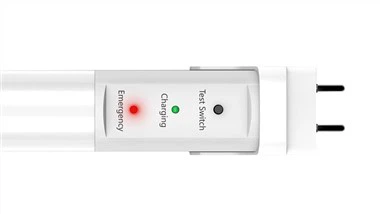 Bryterstyrt nødlys T8 LED-rør