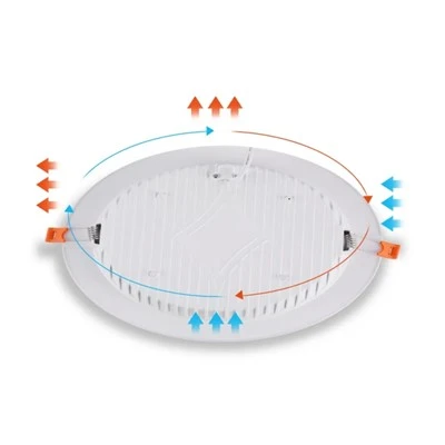 Ultratynne innfelte LED-dimbare taklamper