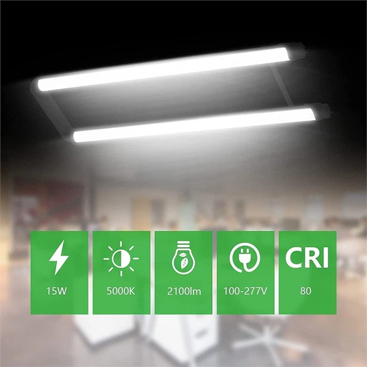 U-formede LED-rørlys